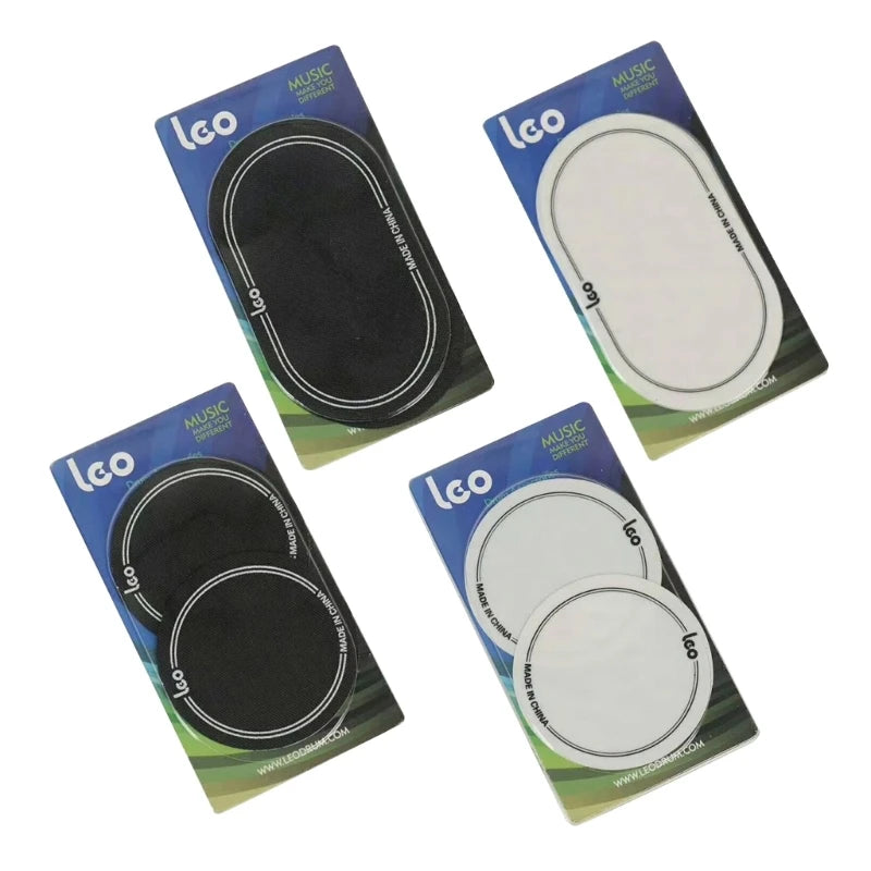 2 Pçs Protetor de Pele de Bumbo para Pedal Duplo/Singular - Acessórios Percussão
