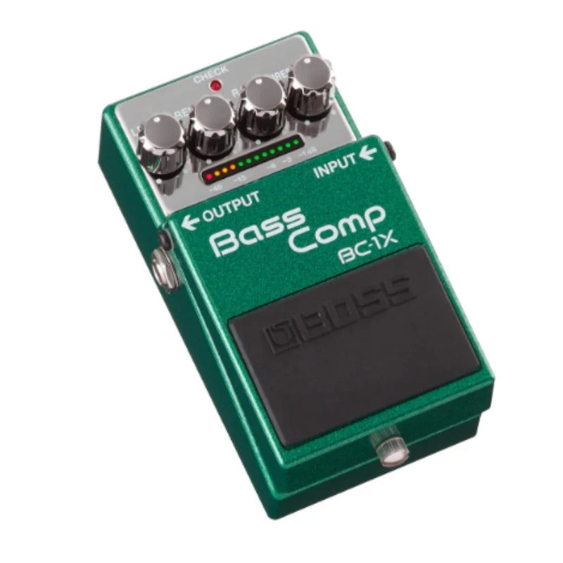 Pedal Comp para Baixo BOSS BC-1X – Sons Claros e Poderosos sem Distorções Indesejadas - Pedais