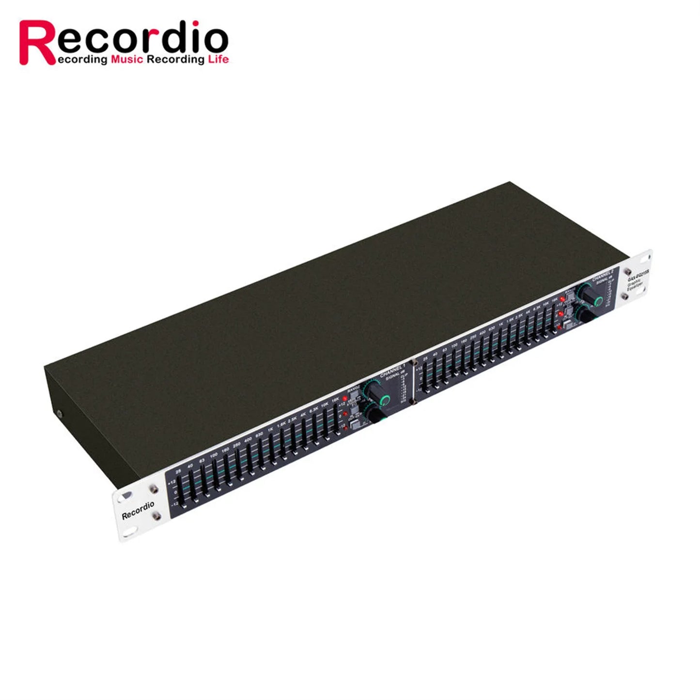 Processador de Áudio, Potência e Equalizador Gráfico Digital Ativo Balanceado Duplo GAX-EQ215S+ - 15 Bandas - Periféricos