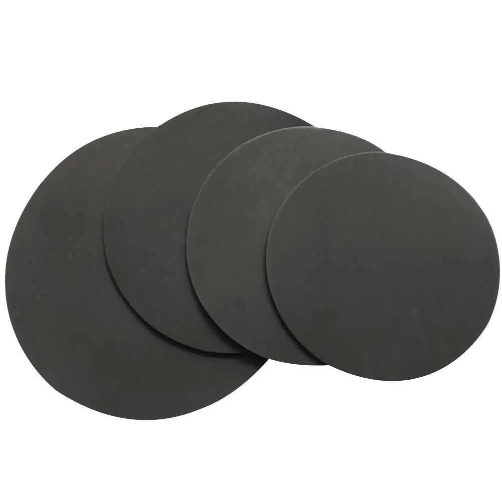 Kit com 4 Pads de Prática para Bateria - Acessórios de Mufla para Bateria, Muflas para Bumbo, Ideal para Prática Manual - Acessórios percussão