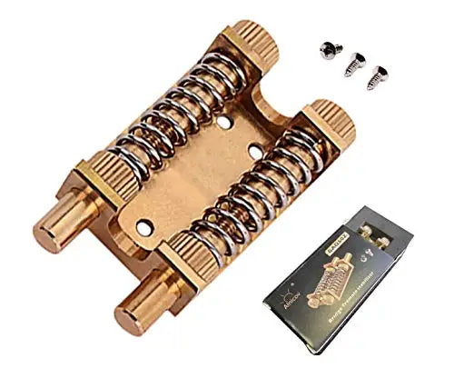 Estabilizador de Ponte Floyd Rose - Dispositivo Dual-Rede de Latão com Parafusos de Montagem e Ajustador de Arming - Acessórios cordas