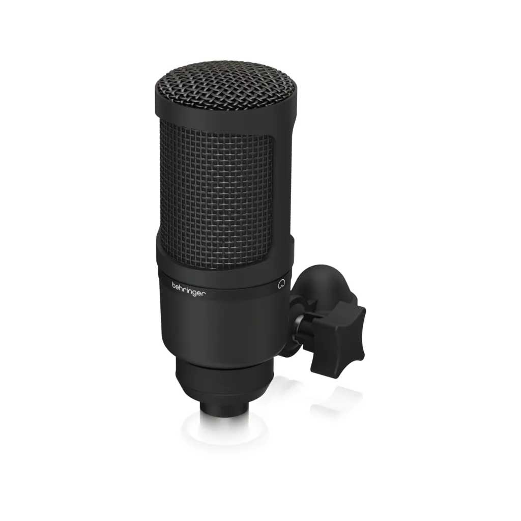 Microfone Condensador BEHRINGER BM1 - Baixo Peso com Padrão Cardióide e Excelente Separação de Fontes Sonoras - Microfones