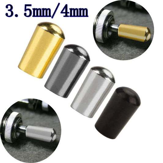 Ponta de Interruptor de Captador para Guitarra, Seletor de Interruptor com Ponta de Metal de Latão - Knob de Interruptor para Guitarra LP EPI - Acessórios Cordas