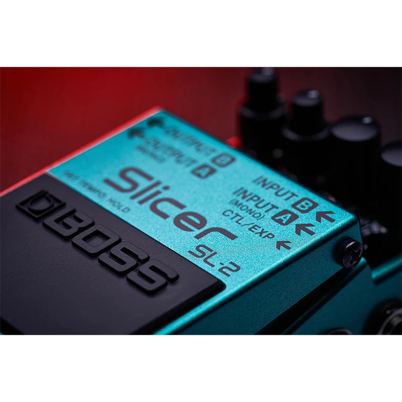 Pedal Slicer BOSS SL-2 – Processador de Padrões de Áudio para Guitarra e Acessórios de Efeito - Pedais