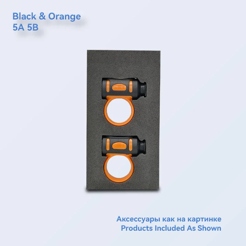 Par de Acessórios Antiderrapantes de Silicone para Baquetas - Treinador de Baquetas para Iniciantes, Compatível com Baquetas 5A/7A - Acessórios Percussão