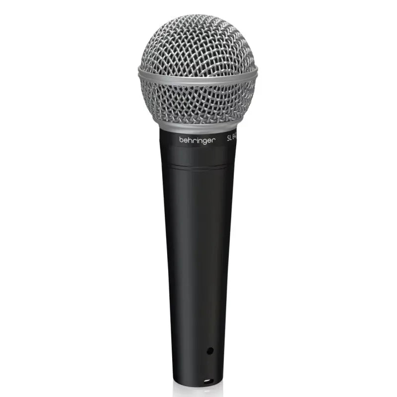 Microfone Dinâmico BEHRINGER SL 84C com Suporte Anti-Shock - Resposta de Frequência Ultra-Ampla - Microfones