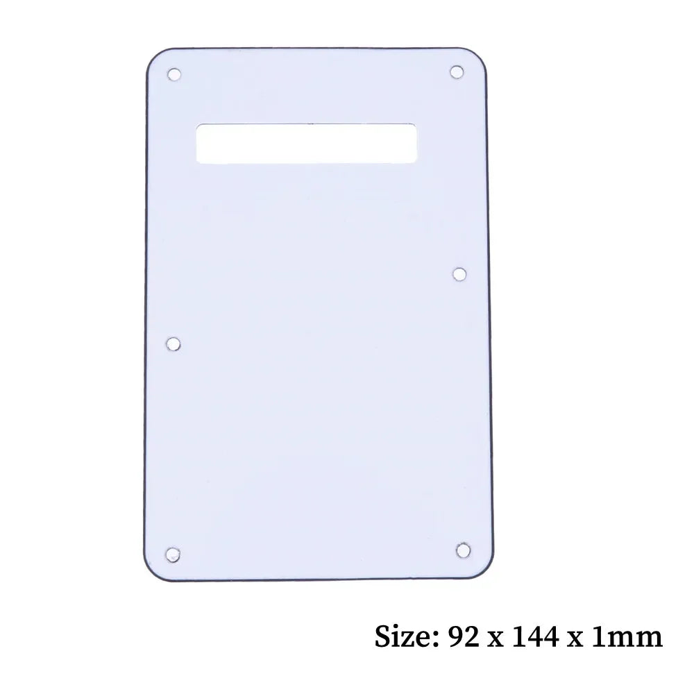 Placa traseira de Tremolo para Guitarra Elétrica com 6 Furos - Acessórios cordas