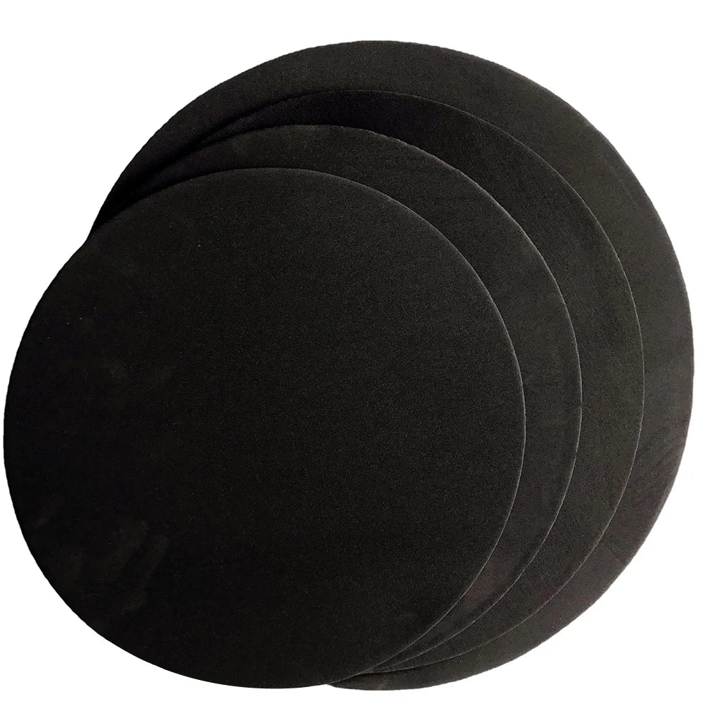 Kit com 4 Pads de Prática para Bateria - Acessórios de Mufla para Bateria, Muflas para Bumbo, Ideal para Prática Manual - Acessórios percussão