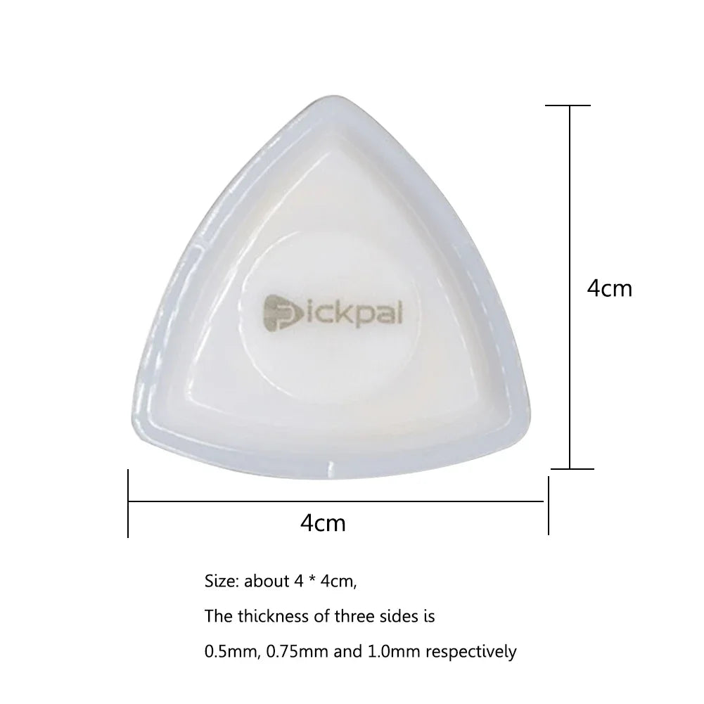1 ou 2 Peças de Palhetas LED Médias - Plástico com Plectro de Alta Sensibilidade para Baixo e Guitarra - Acessório para cordas