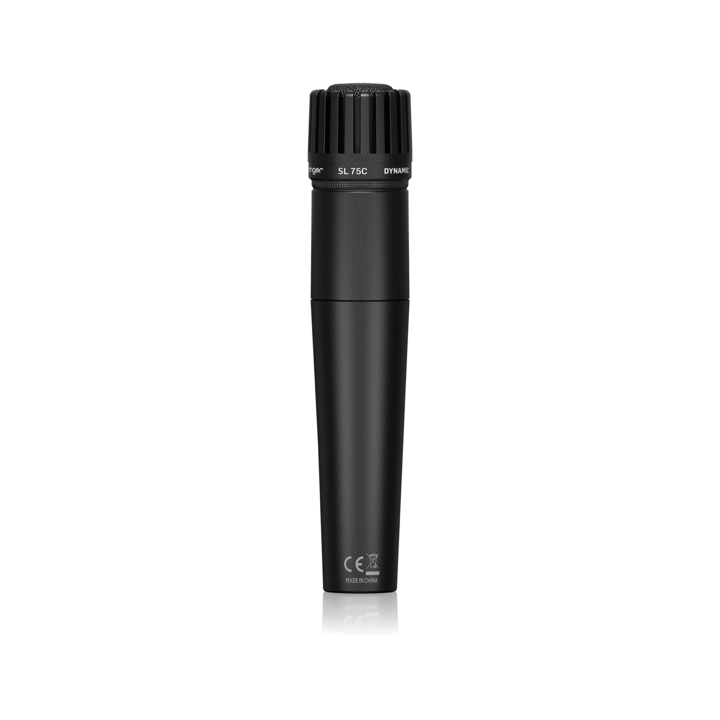 Microfone Dinâmico Cardióide BEHRINGER SL 75C - Alta Saída de Sinal para Vocais, Bateria e Guitarras - Microfones