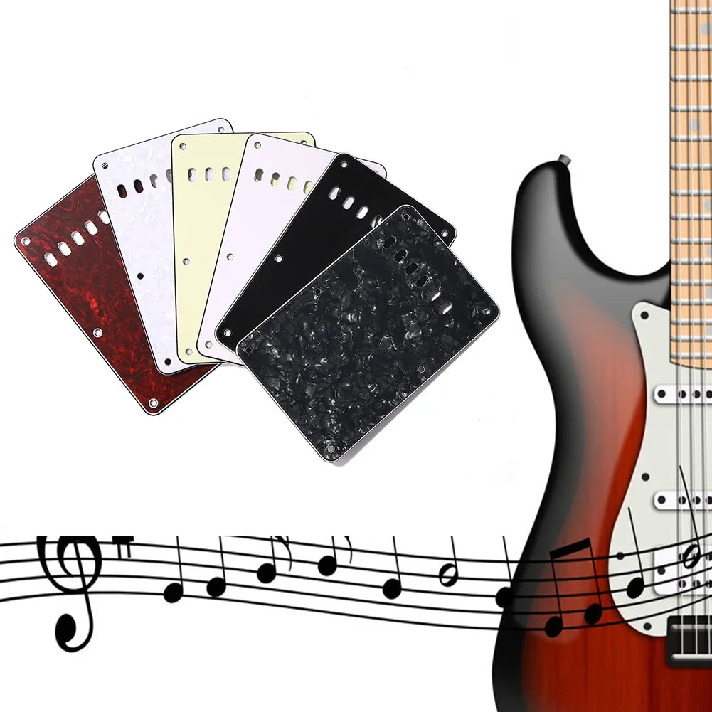 Placa traseira de Tremolo para Guitarra Elétrica com 6 Furos - Acessórios cordas