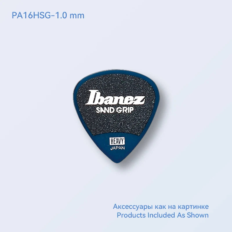 Palhetas de Guitarra Ibanez Grip Wizard Series Sand Grip Antiderrapante 0.8/1.0/1.2mm - Acessórios cordas