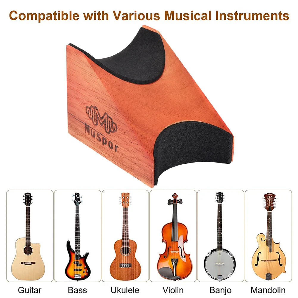 Almofada de Suporte para Braço de Guitarra - Suporte para Guitarra Elétrica, Acústica e Baixo, Ferramentas para Limpeza, Ajuste e Reparo de Luthier - Ferramentas