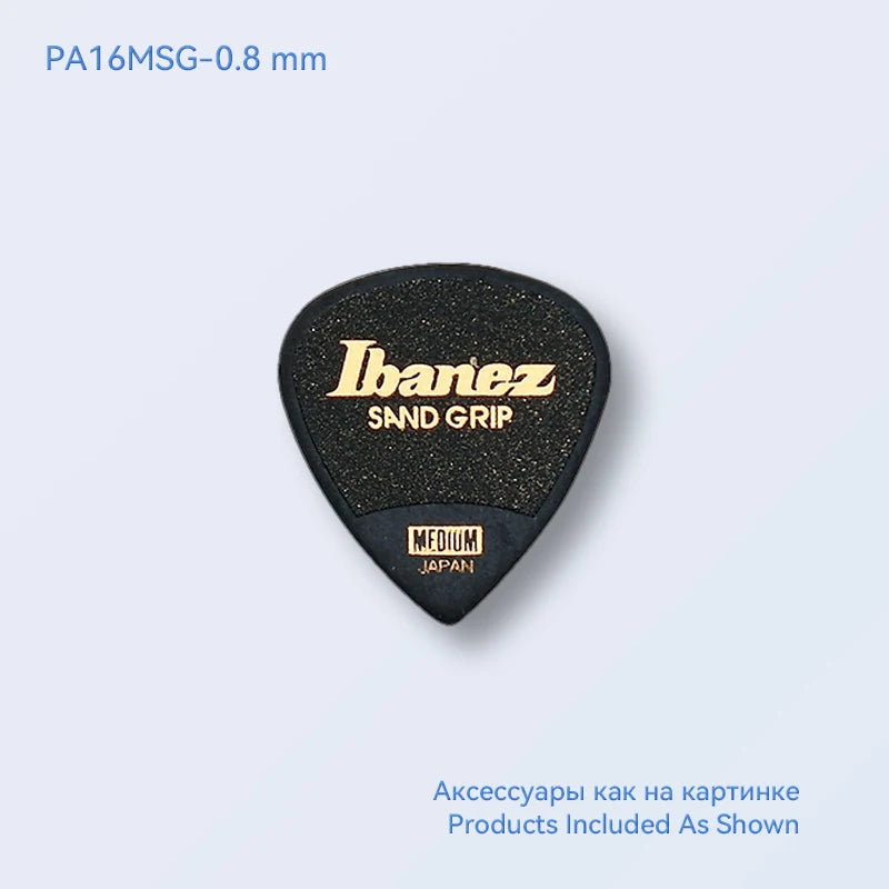 Palhetas de Guitarra Ibanez Grip Wizard Series Sand Grip Antiderrapante 0.8/1.0/1.2mm - Acessórios cordas