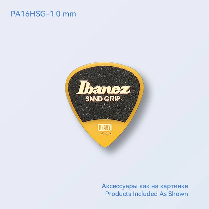 Palhetas de Guitarra Ibanez Grip Wizard Series Sand Grip Antiderrapante 0.8/1.0/1.2mm - Acessórios cordas