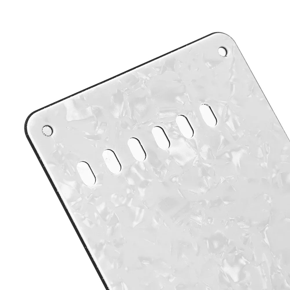 Placa traseira de Tremolo para Guitarra Elétrica com 6 Furos - Acessórios cordas