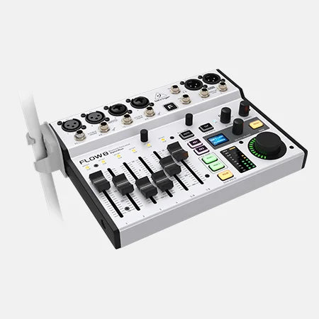 Mixer Digital 8 canais BEHRINGER Flow 8 - 8 Entradas, 2 Processadores de Efeitos e Interface USB/Áudio para Controle Remoto via Bluetooth - Mixers
