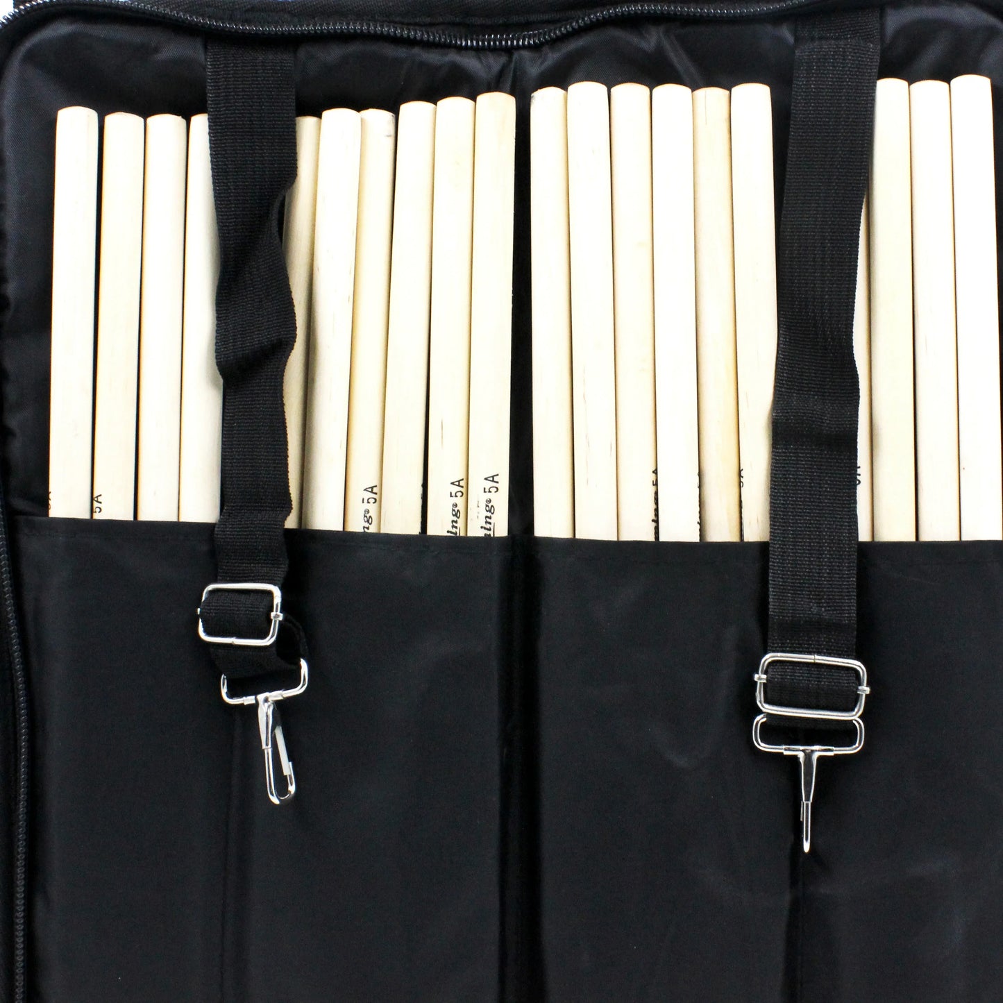 Bolsa de Mão para Baquetas de Bateria - Algodão Grosso, Tecido Oxford Impermeável, Mochila de Grande Capacidade - Acessórios Percussão