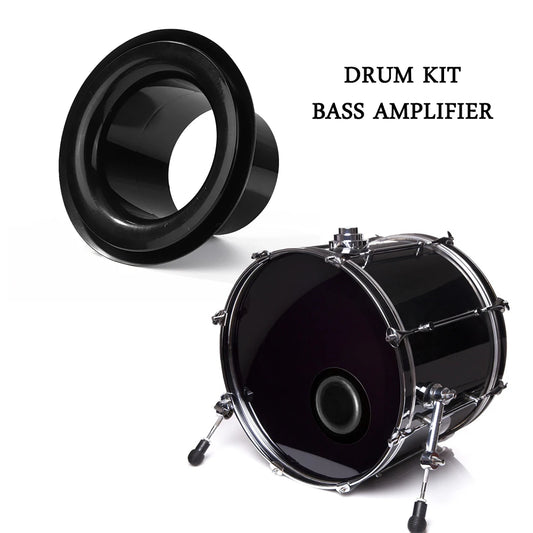 Amplificador de Som para Microfone de Bumbo - Acessório de Proteção para Buraco de Bumbo e Caixa de Som - Acessórios percussão