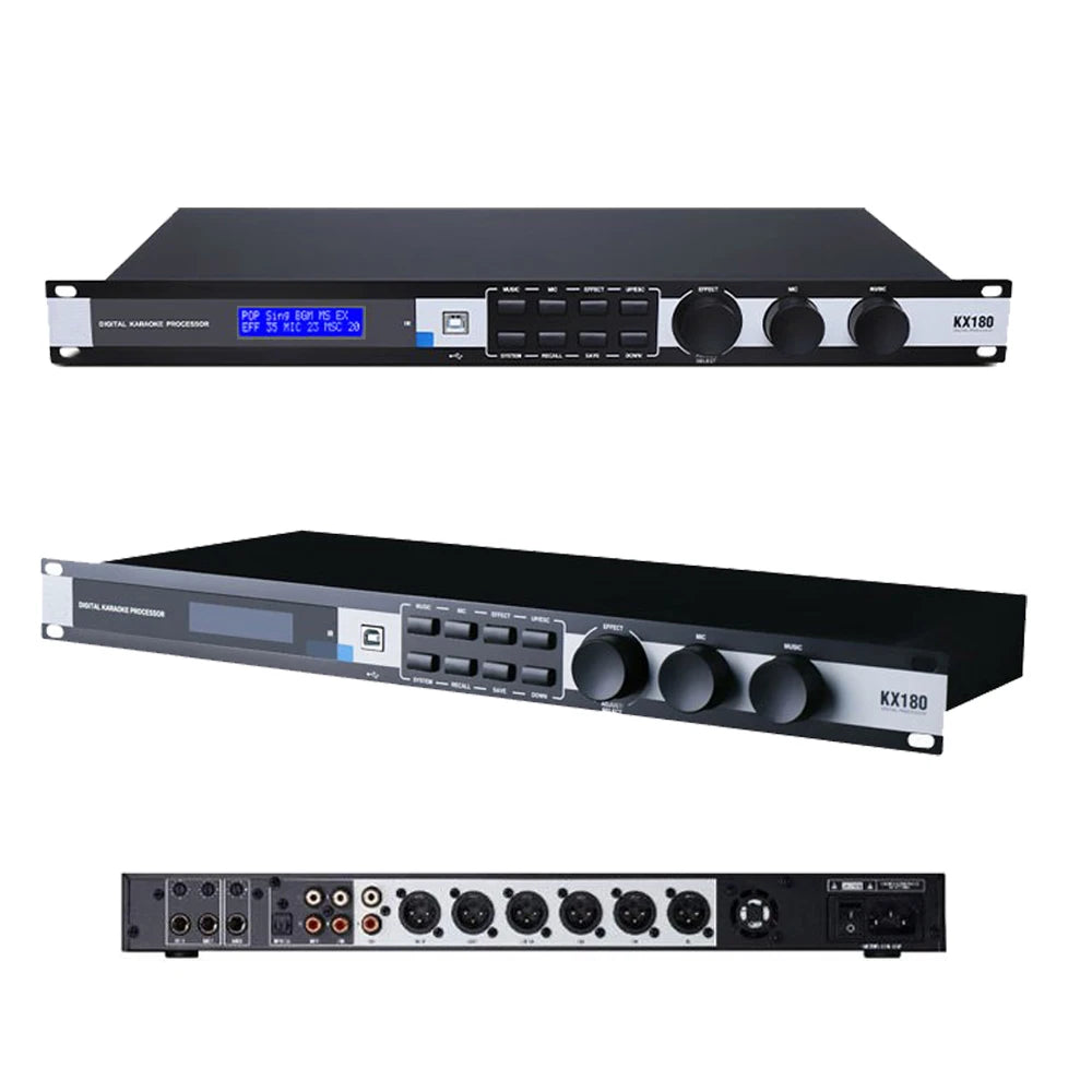 Processador de Efeitos KX220 - Processamento de Sinal Digital, Pré-Amplificadores de Microfone KX180, Software para PC e Conexão Bluetooth - Periféricos