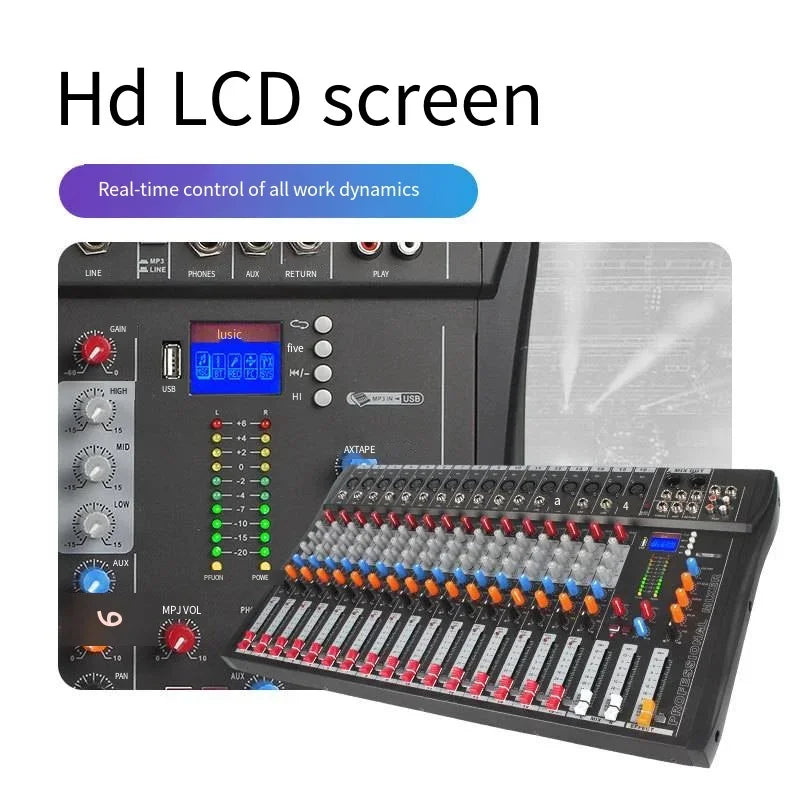 Mixer Analógico 16 Canais CT16 - Interface Digital Profissional, Efeitos - Mixers