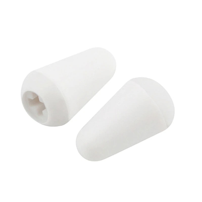 Kit com 5 Peças de Botões de Substituição para Chave de 3 ou 5 Vias de Guitarra - Plástico para Seletores de Captadores de Guitarra Elétrica - Acessórios cordas