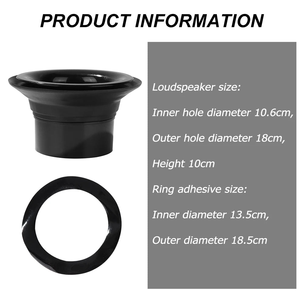 Amplificador de Som para Microfone de Bumbo - Acessório de Proteção para Buraco de Bumbo e Caixa de Som - Acessórios percussão