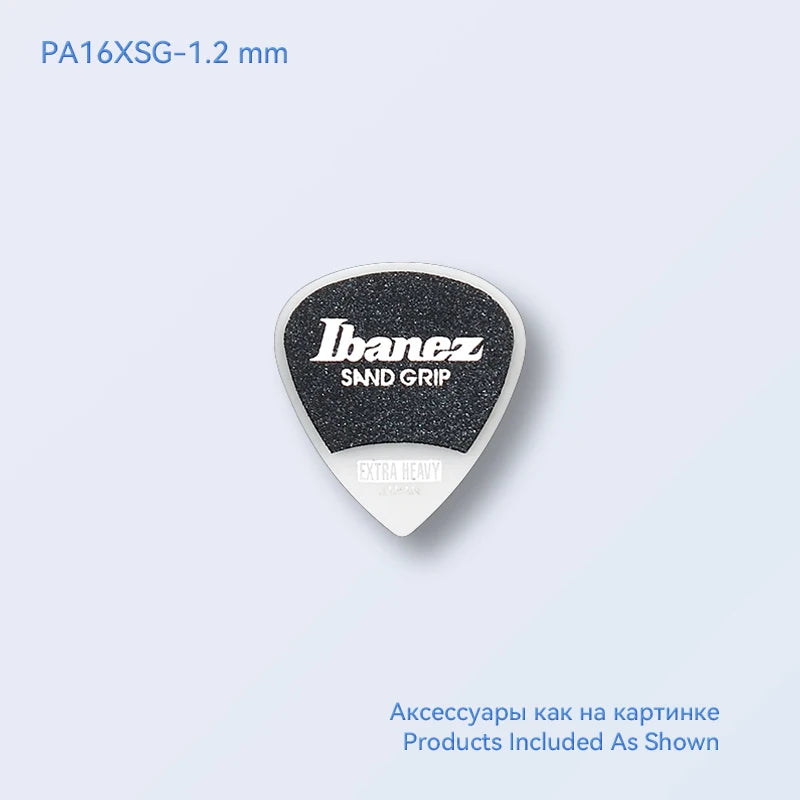 Palhetas de Guitarra Ibanez Grip Wizard Series Sand Grip Antiderrapante 0.8/1.0/1.2mm - Acessórios cordas