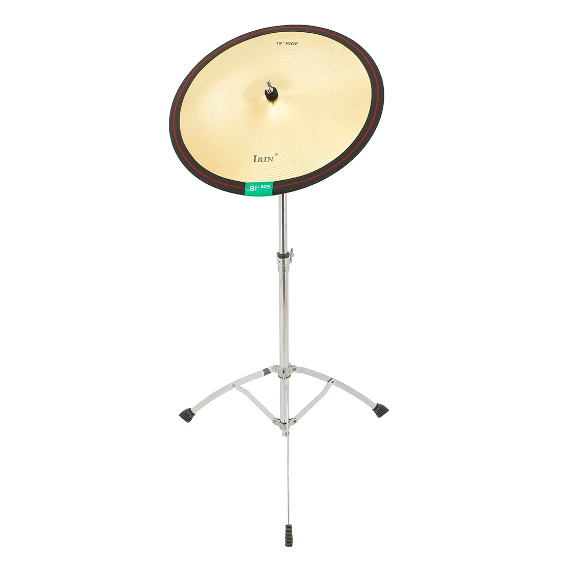 Kit com 4 Tiras de Mute para Prato de Bateria, Elástico, 14/16/18/20 Polegadas - Acessórios de Percussão