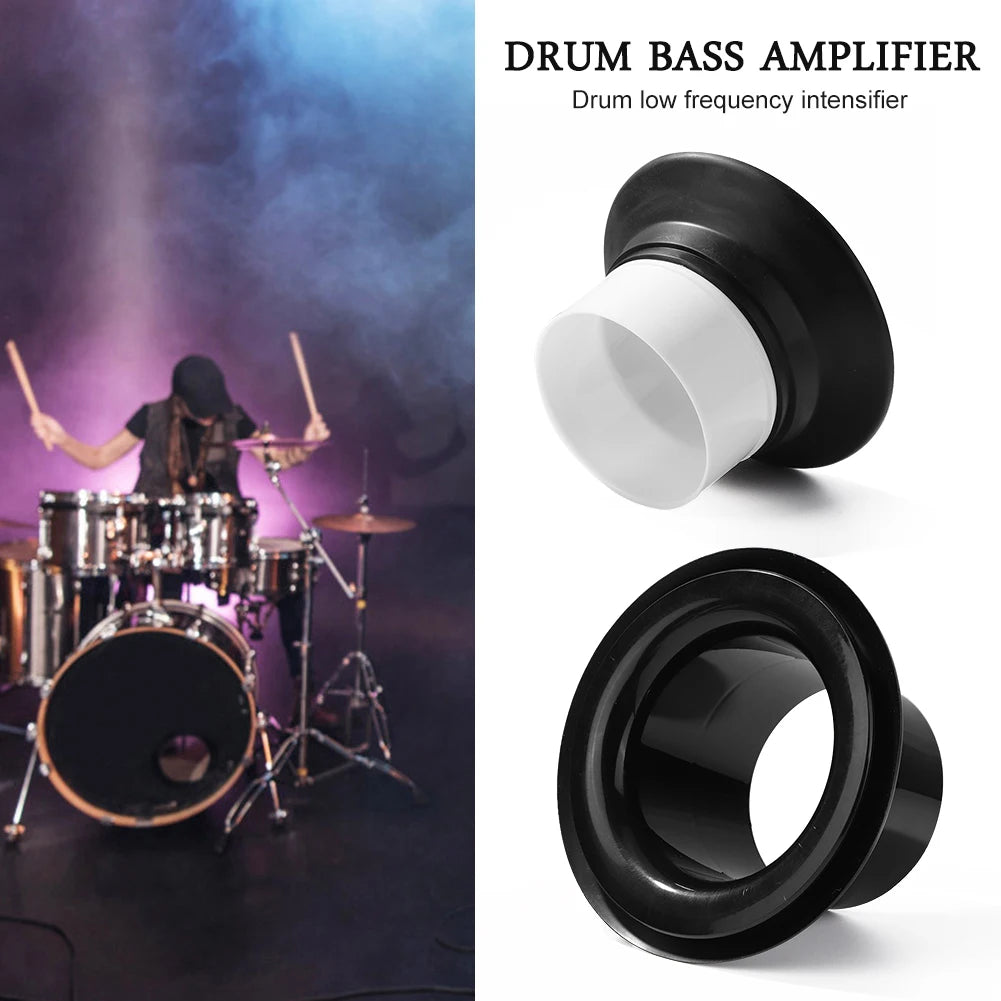 Amplificador de Som para Microfone de Bumbo - Acessório de Proteção para Buraco de Bumbo e Caixa de Som - Acessórios percussão
