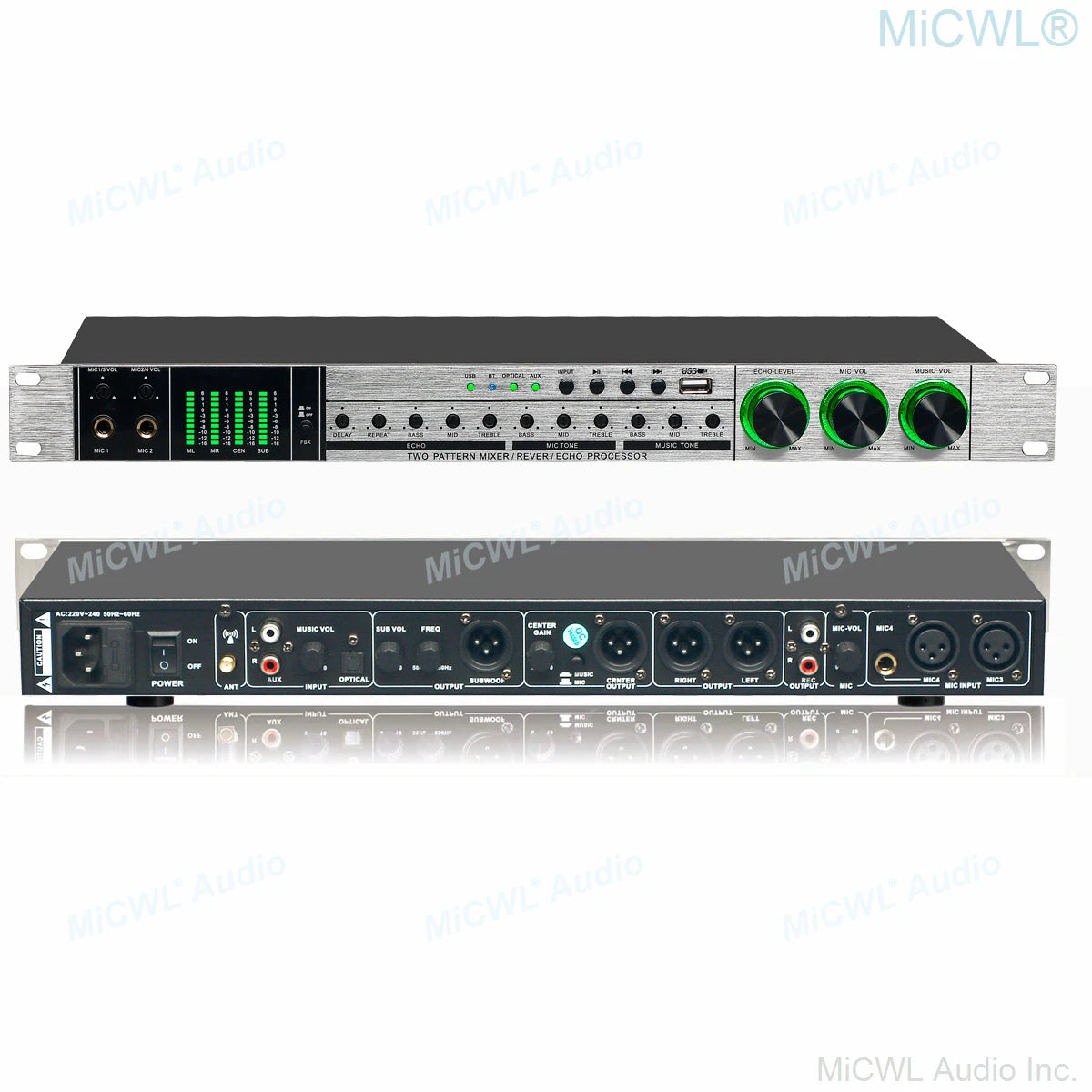 Processador de Efeitos KX220 - Processamento de Sinal Digital, Pré-Amplificadores de Microfone KX180, Software para PC e Conexão Bluetooth - Periféricos