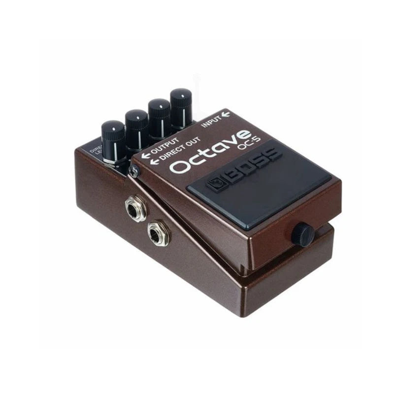 Pedal Octave para Guitarra e Baixo BOSS OC-5 - Modos Super Octave, Polyphonic, Distortion - Pedais