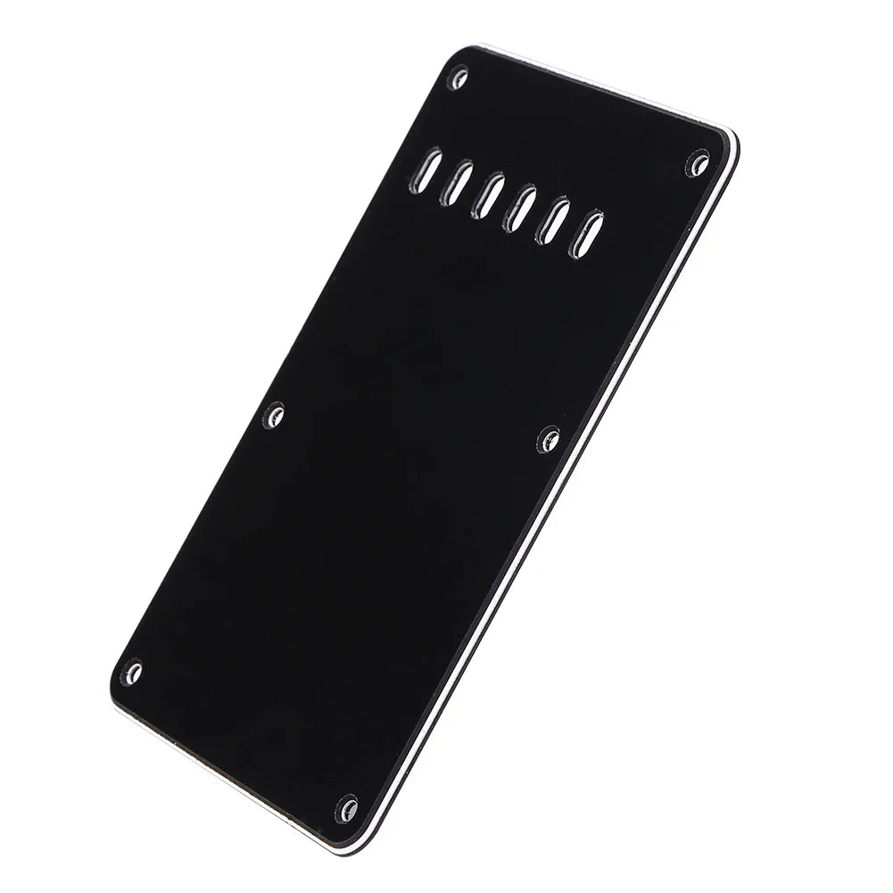 Placa traseira de Tremolo para Guitarra Elétrica com 6 Furos - Acessórios cordas