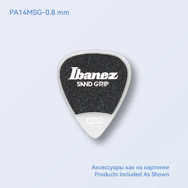 Palhetas de Guitarra Ibanez Grip Wizard Series Sand Grip Antiderrapante 0.8/1.0/1.2mm - Acessórios cordas
