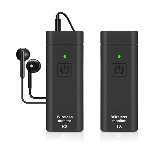 Sistema de Monitor In-Ear Sem Fio UHF Profissional Lavalier - Cartão de Som Digital para Palco e Transmissão, Transmissor e Receptor - Periféricos Acessórios