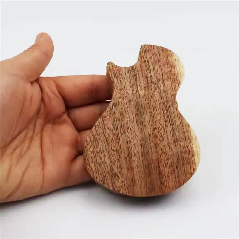Caixa de Madeira para Palhetas de Guitarra - Container para Plectros (Sem Palhetas Inclusas) - Acessórios cordas