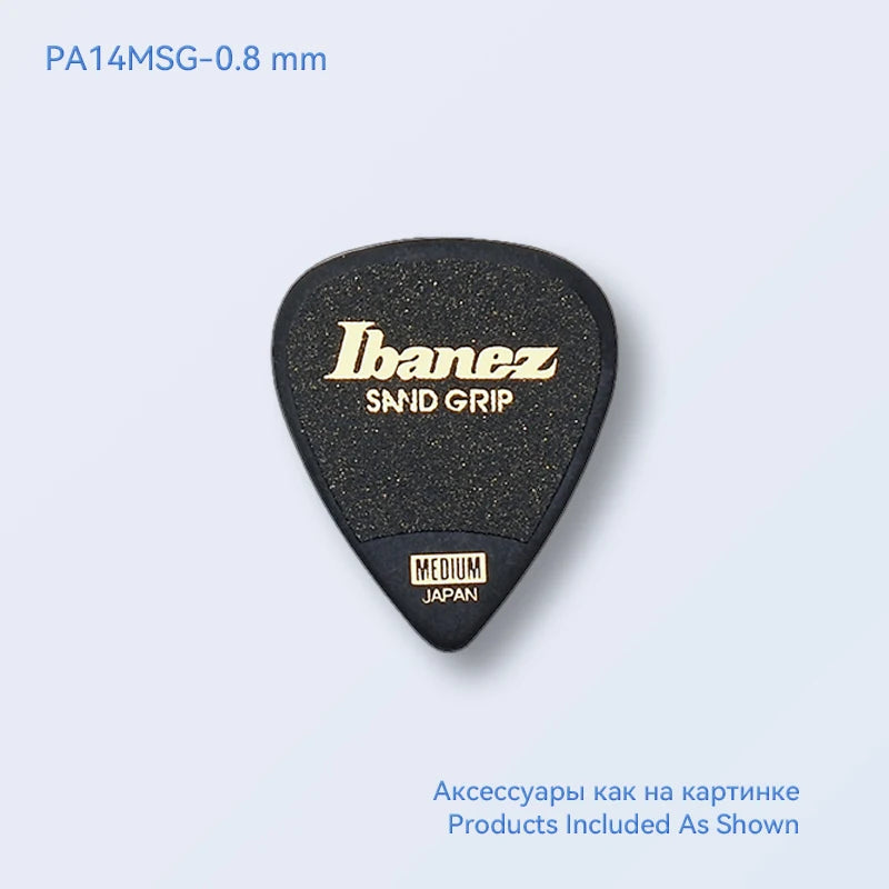 Palhetas de Guitarra Ibanez Grip Wizard Series Sand Grip Antiderrapante 0.8/1.0/1.2mm - Acessórios cordas