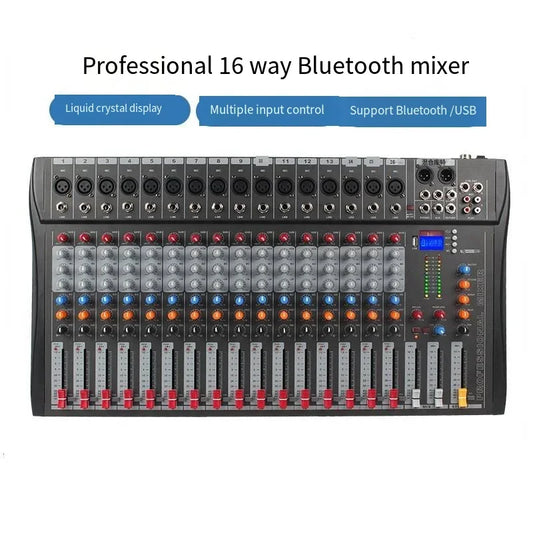 Mixer Analógico 16 Canais CT16 - Interface Digital Profissional, Efeitos - Mixers