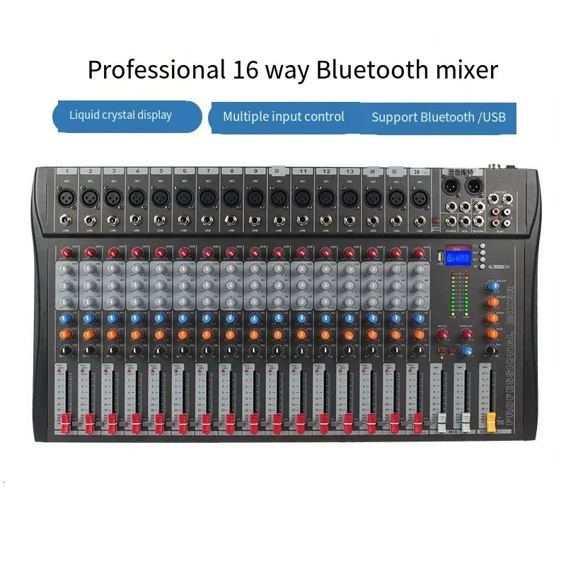 Mixer Analógico 16 Canais CT16 - Interface Digital Profissional, Efeitos - Mixers