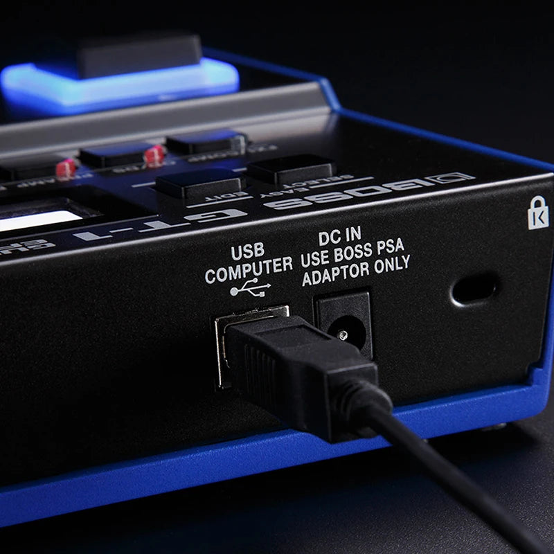 Pedal Multiefeitos Boss GT-1 - Line Selector, Roteador de Entrada/Saída e Seletor de Linha - Multiefeitos