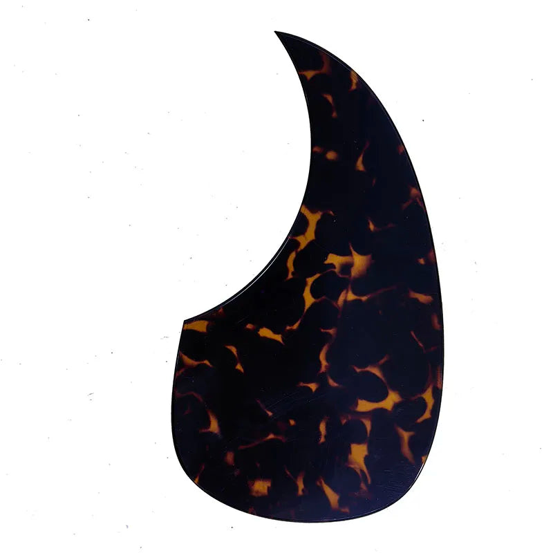 Pickguard Personalizado Pleroo - Borda Chanfrada Elegante, Formato Gota e Multicores para Guitarra Acústica - Acessórios cordas