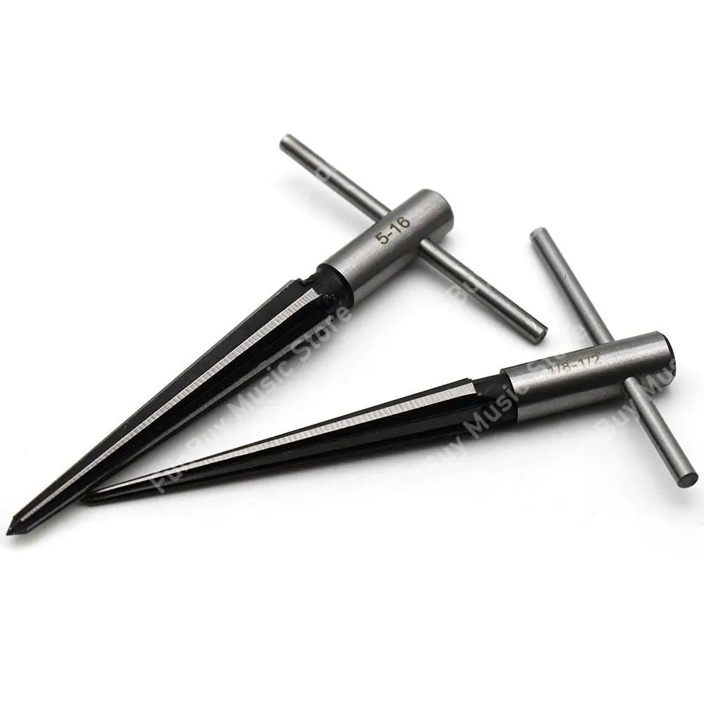 Reamers 3-13MM 5-16MM para para Luthier - Instalação de Captadores, Equalizador ou Cabeçote de Máquina de Afinar Guitarra - Ferramentas