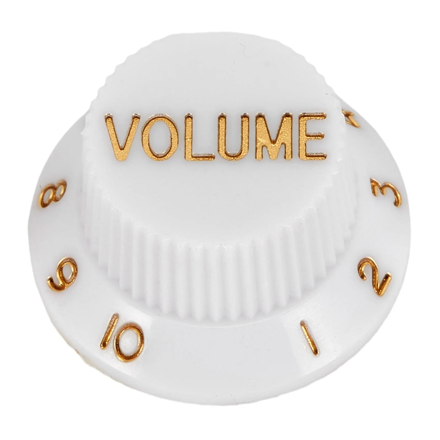 Kit com 3 acabamentos de knobs para Guitarra Strat - 1 de Volume e 2 de Tone para Guitarras ST SQ ou de Tipo Similar - Acessórios cordas