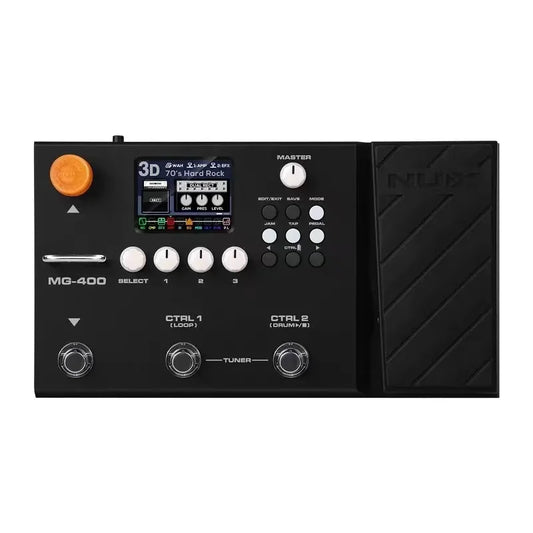 Pedal Multiefeitos para Guitarra Nux MG400 - Multiefeitos