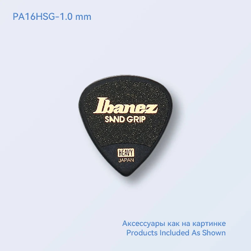 Palhetas de Guitarra Ibanez Grip Wizard Series Sand Grip Antiderrapante 0.8/1.0/1.2mm - Acessórios cordas