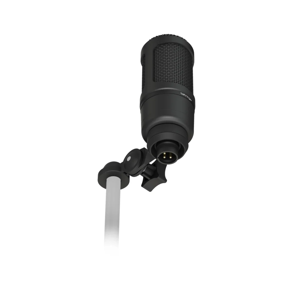 Microfone Condensador BEHRINGER BM1 - Baixo Peso com Padrão Cardióide e Excelente Separação de Fontes Sonoras - Microfones