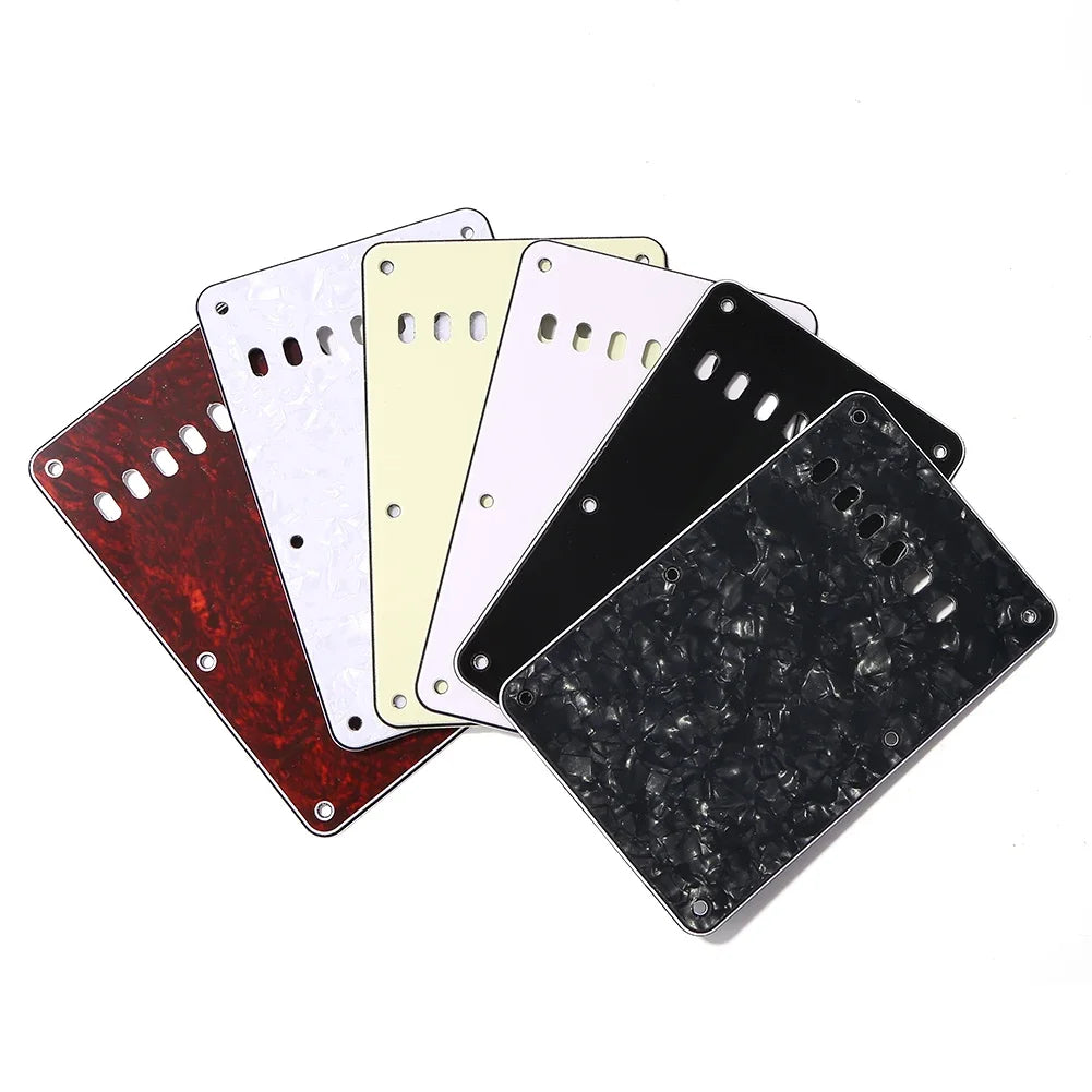 Placa traseira de Tremolo para Guitarra Elétrica com 6 Furos - Acessórios cordas