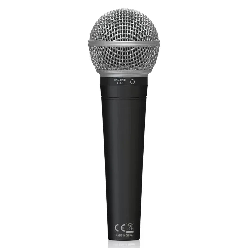 Microfone Dinâmico BEHRINGER SL 84C com Suporte Anti-Shock - Resposta de Frequência Ultra-Ampla - Microfones