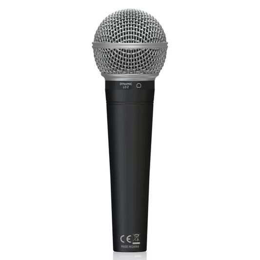 Microfone Dinâmico BEHRINGER SL 84C com Suporte Anti-Shock - Resposta de Frequência Ultra-Ampla - Microfones