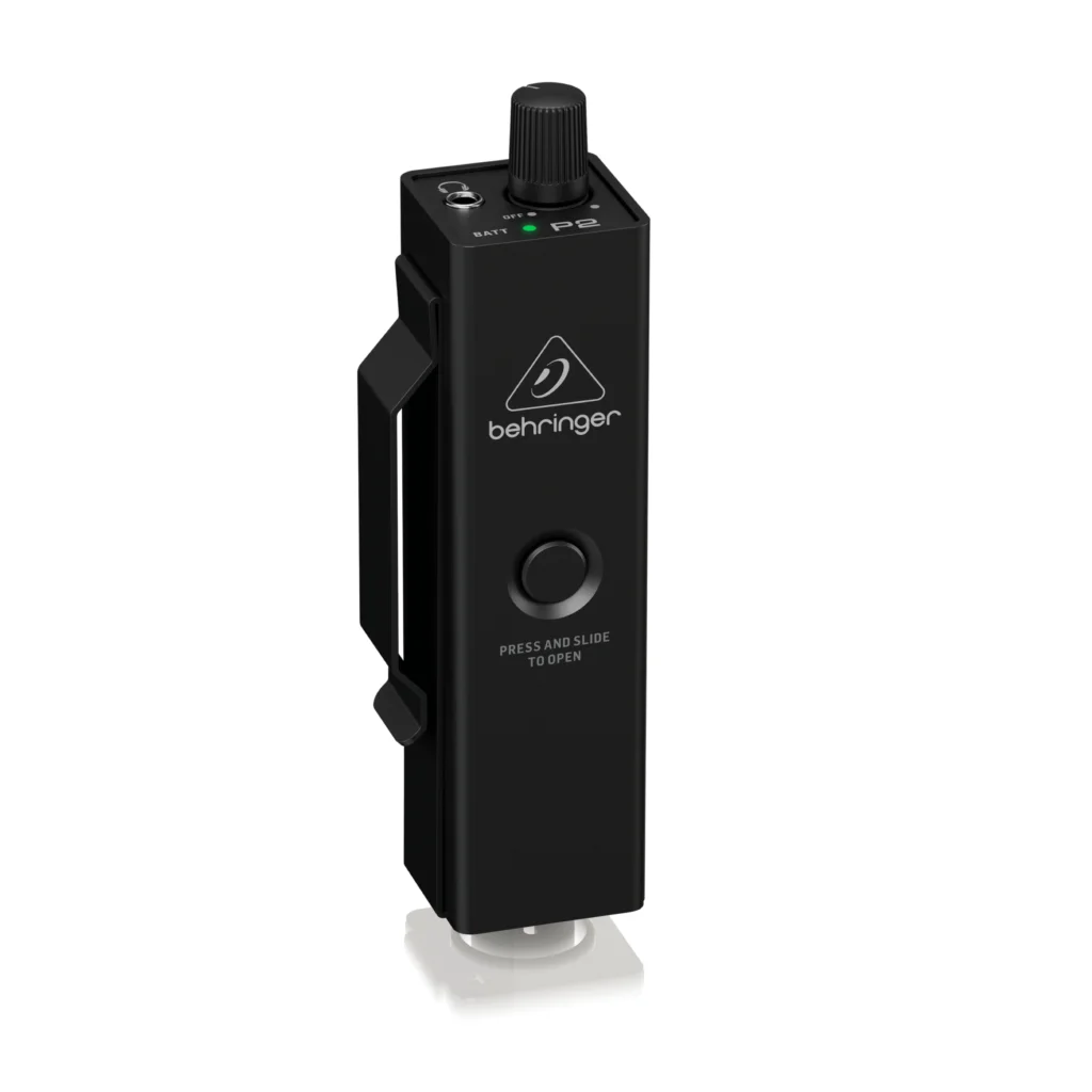Amplificador de Headphone Profissional BEHRINGER P2 - Alta Potência e Saída de Fones "À Prova de Bateristas" - Periféricos Acessórios auxiliares